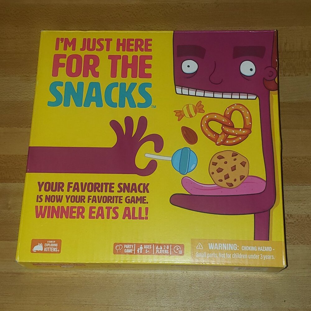 I'm Just Here for the Snacks game
